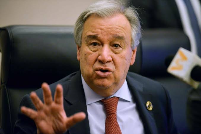 Antonio Guterres Coal India Fossil Fuel