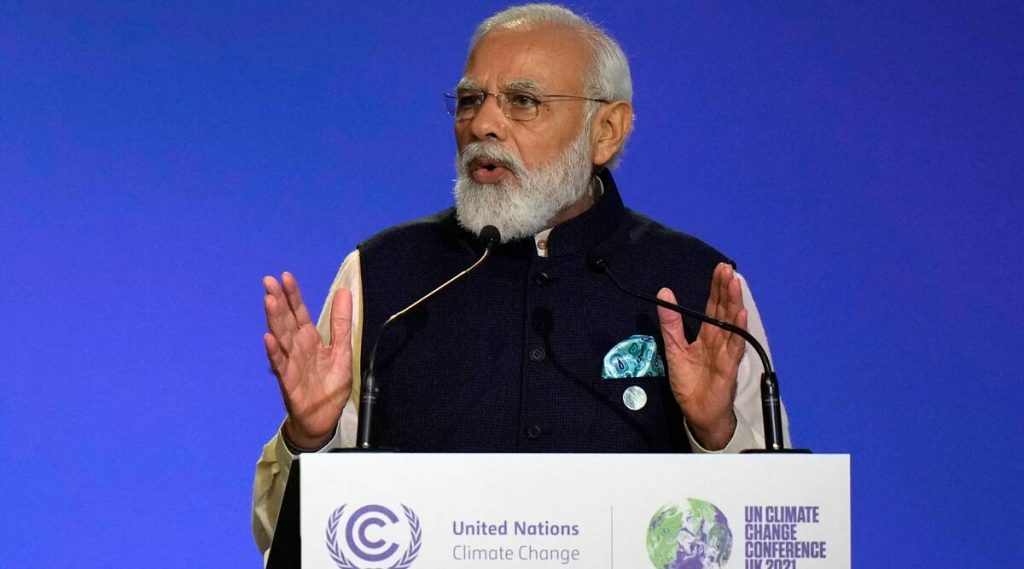 COP26:ग्लासगो में भारत ने किया आसमानी इरादों का ऐलान