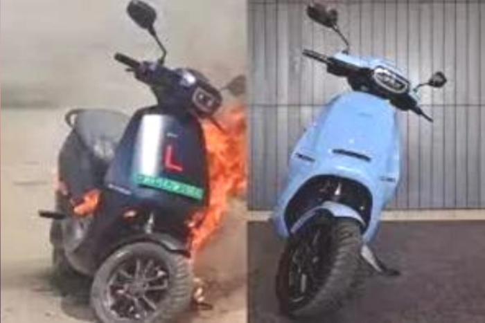 बैटरियों में आग की घटनाओं से दुपहिया बाज़ार में ओला को झटका