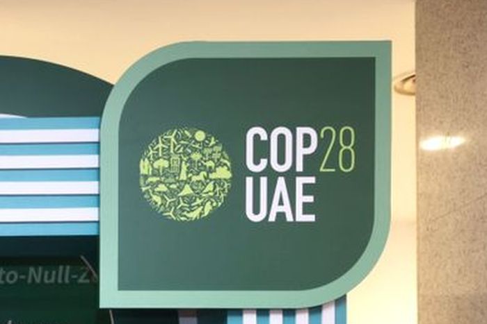 चिलचिलाती धूप में कॉप-28 के लिए काम कर रहे हैं प्रवासी मज़दूर